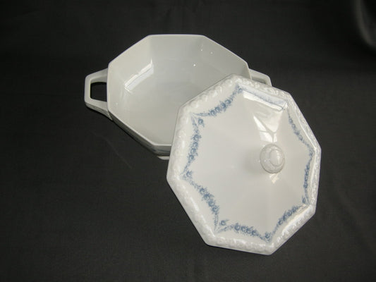 Rosenthal Maria Rosenkante Blau dekschaal