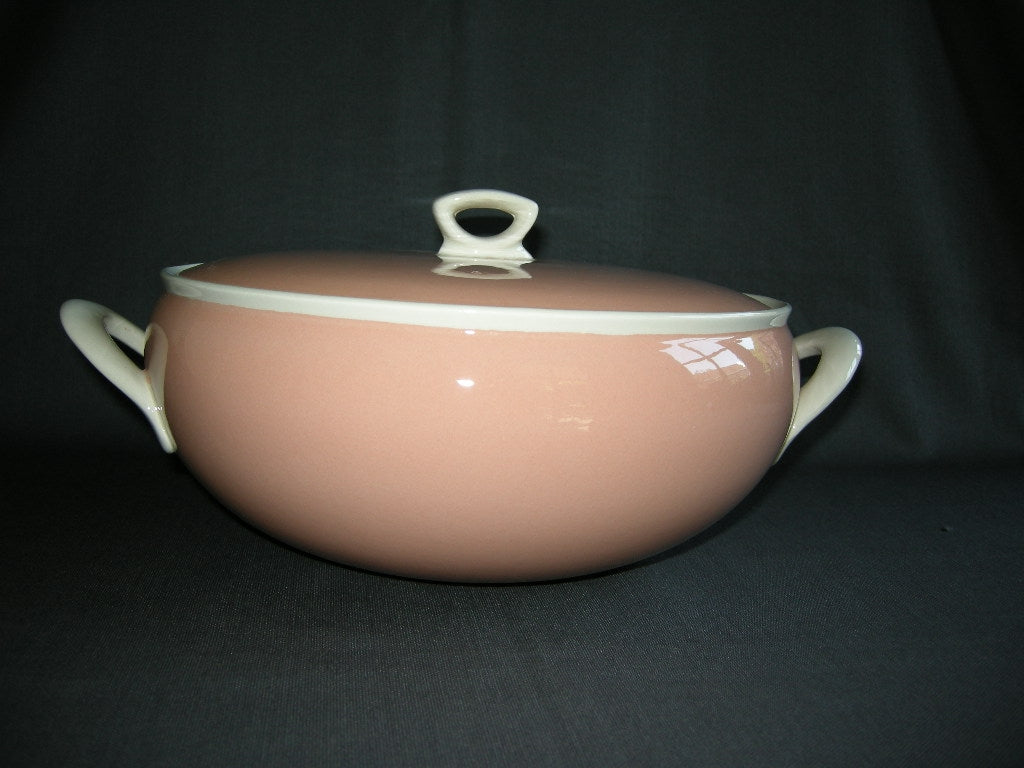 Boch Frères Keralux pastel zalmrose dekschaal