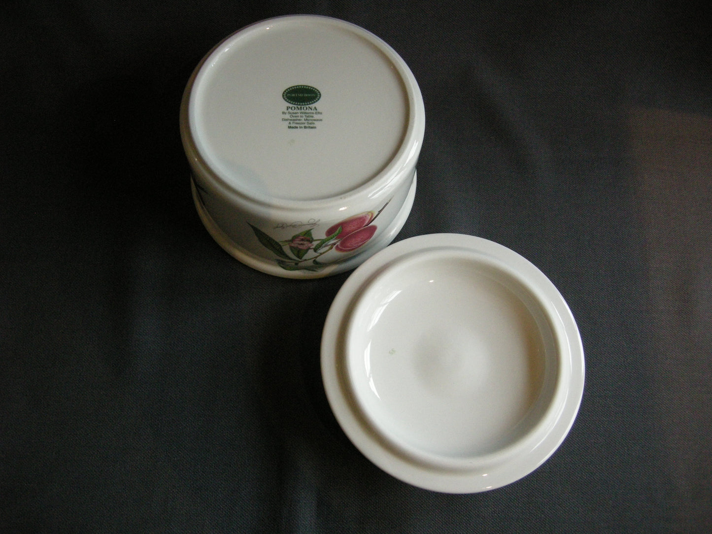 Portmeirion Pomona dekschaaltje O13 cm. Grimwoods Royal Georgel