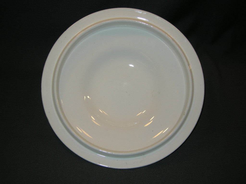 Boch Freres Bonaparte goudkleurige rand deksel O25,5 cm.