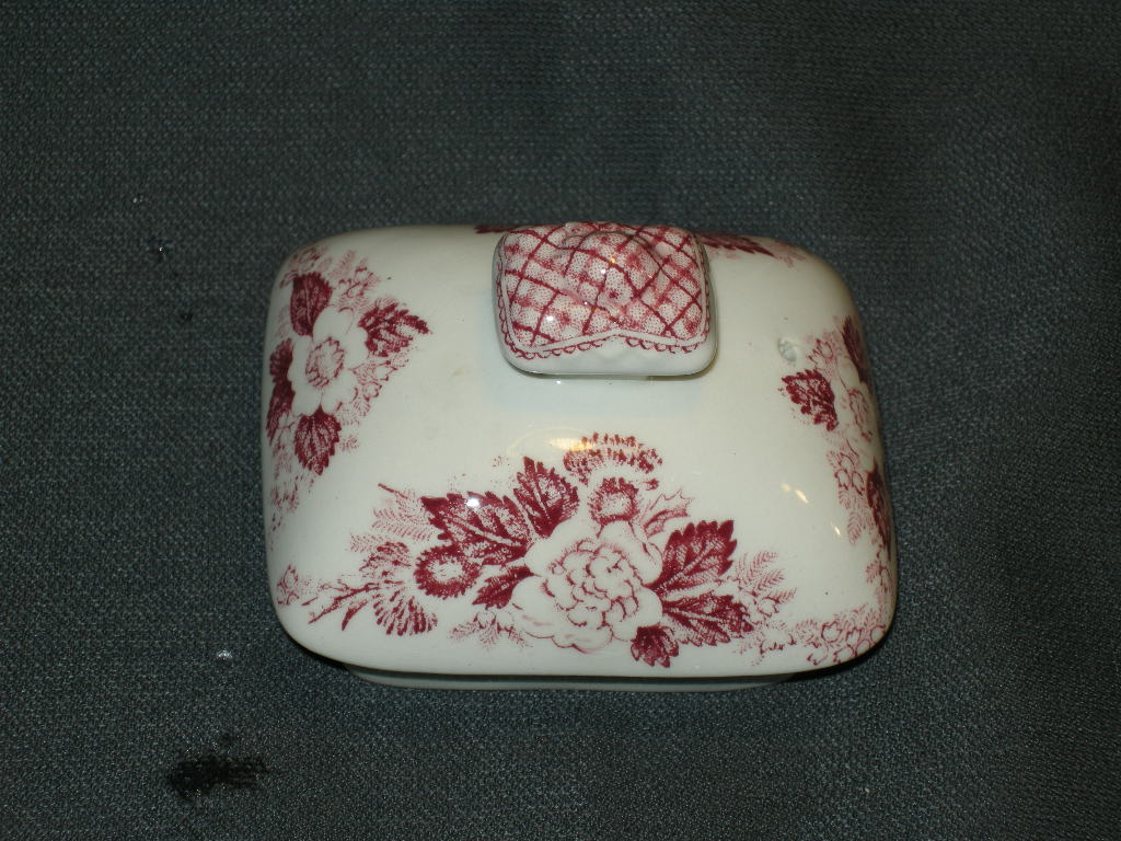 Wedgwood Lochs of Scotland rood deksel theepot