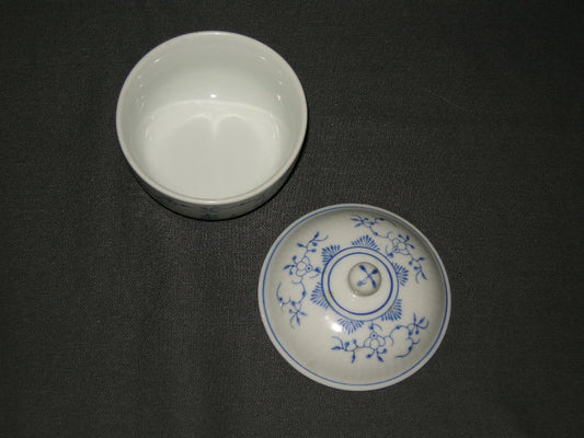 August Warnecke Friesisch Blau potje met deksel