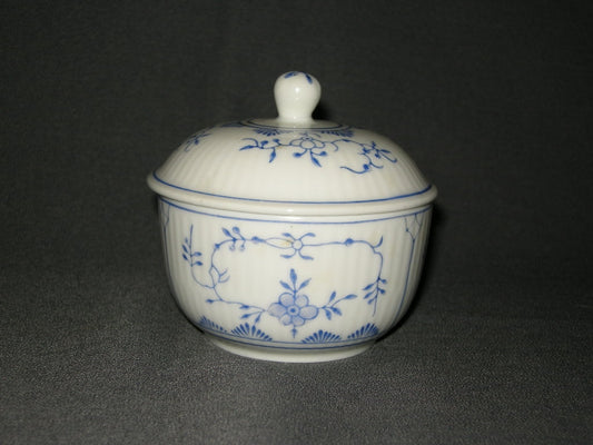 August Warnecke Friesisch Blau potje met deksel