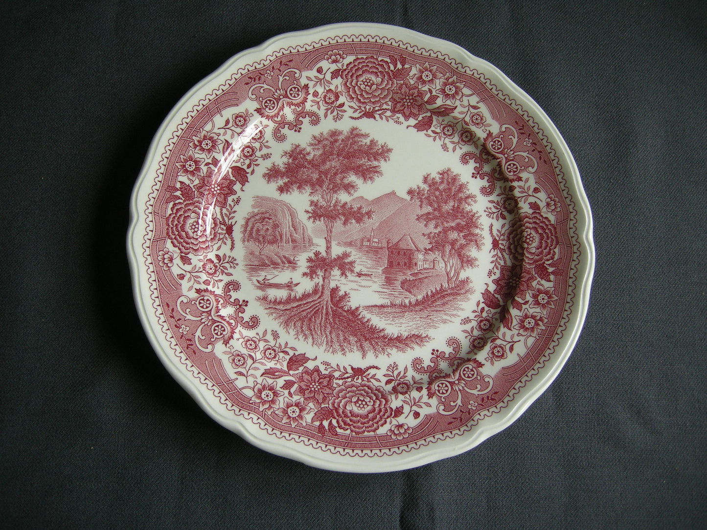 Villeroy & Boch Burgenland rood ontbijt- / dessertbord