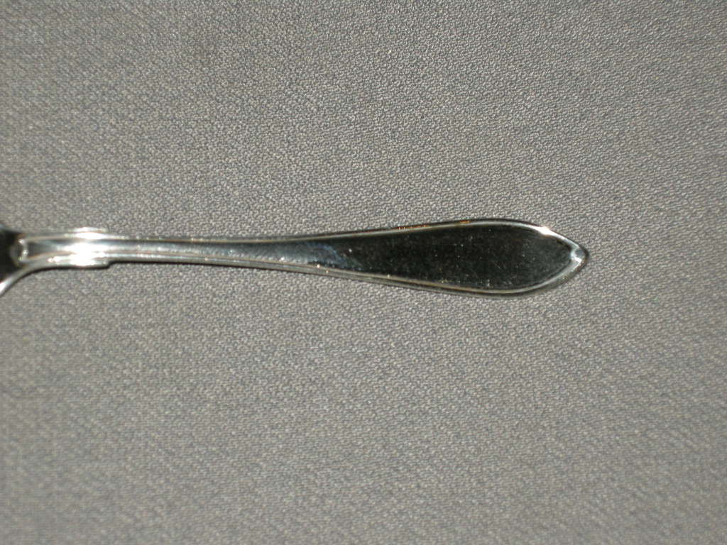 Gero verzilverd model 450 spitsfilet koffielepeltje