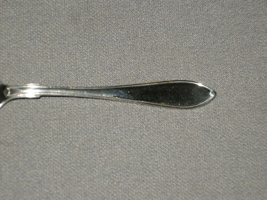Gero verzilverd model 450 spitsfilet koffielepeltje