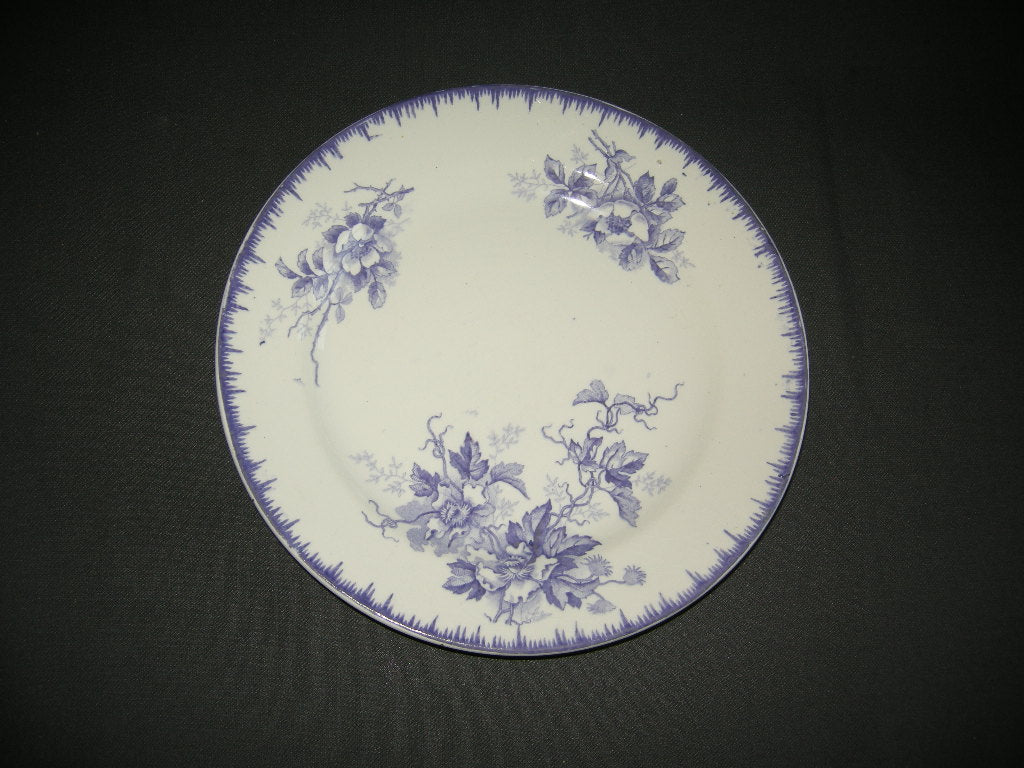 Societe Ceramique Olga paars dinerbord