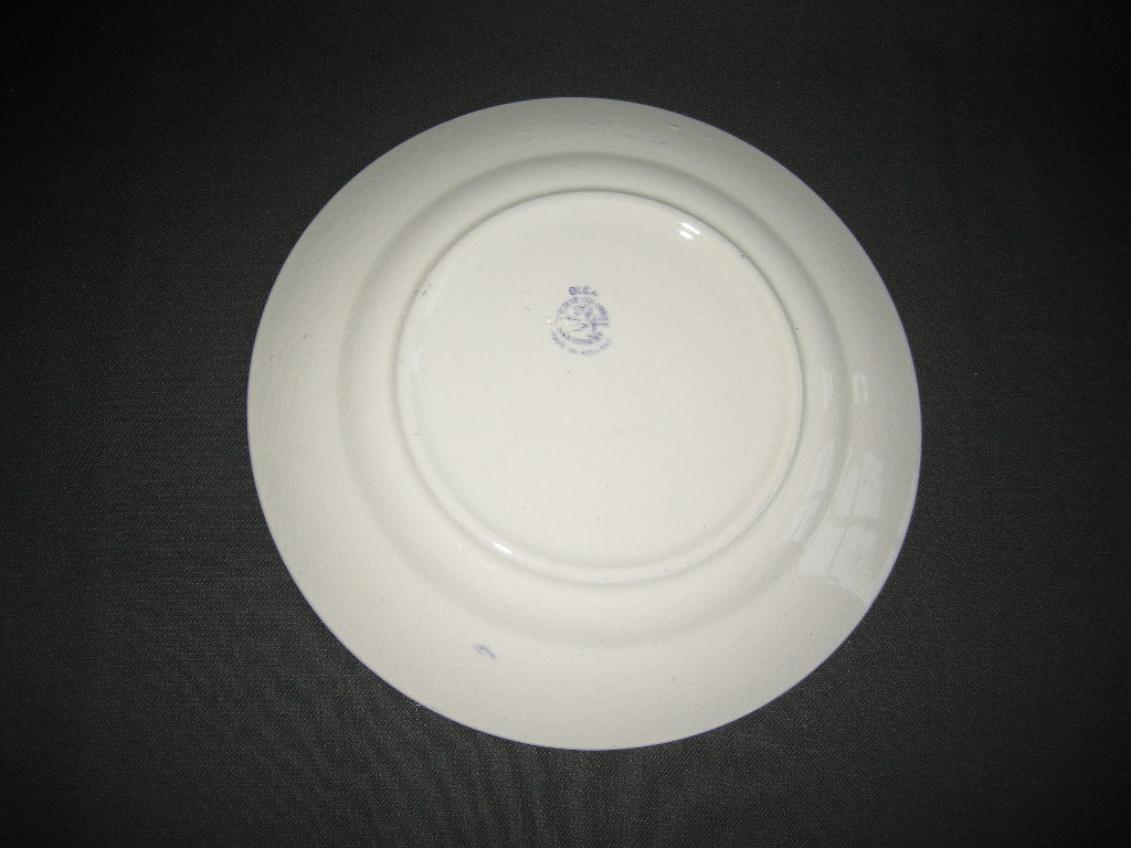 Societe Ceramique Olga paars dinerbord