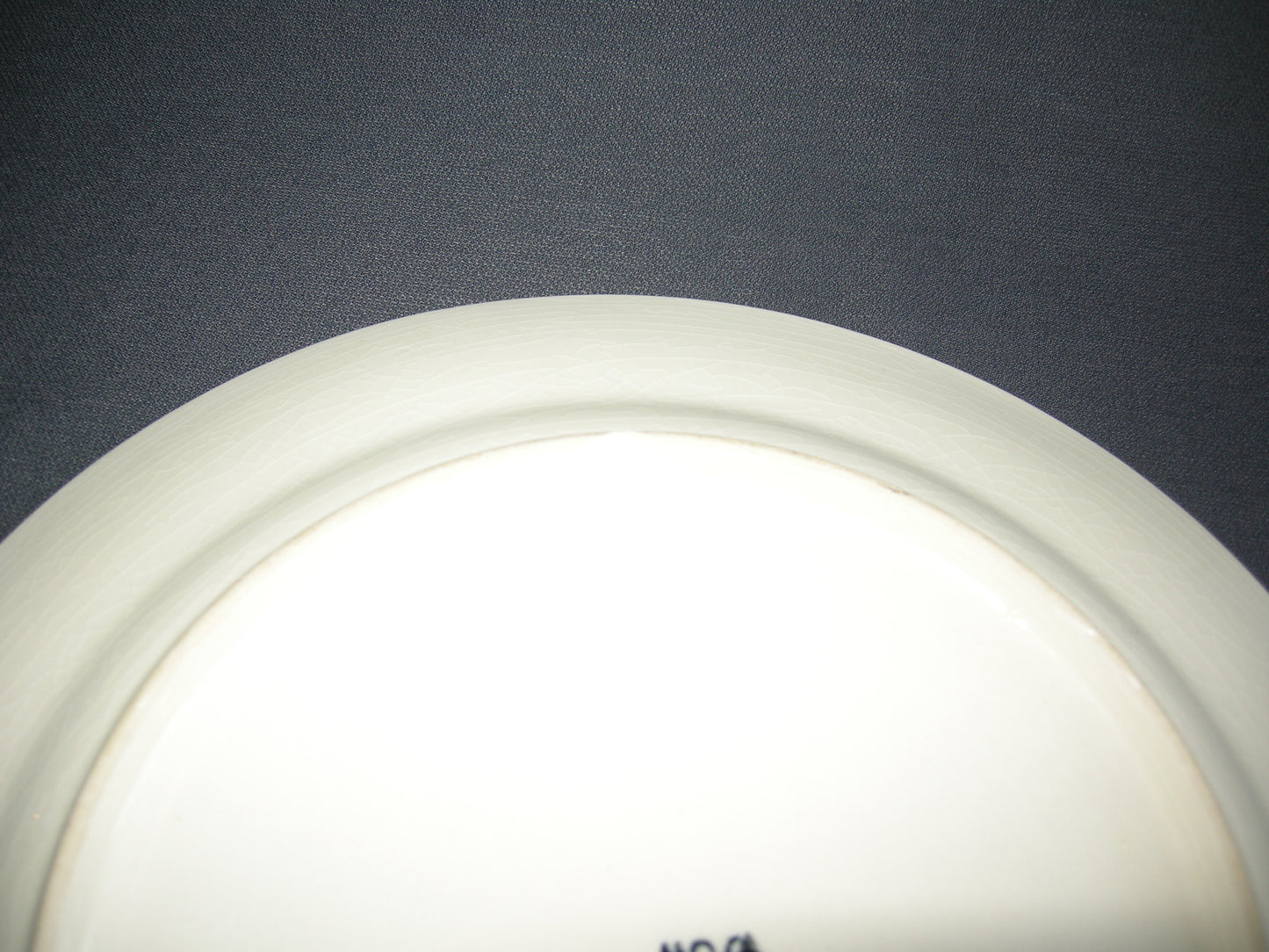 MOSA plateel roomwit met geel / zwart / oranje dinerborden