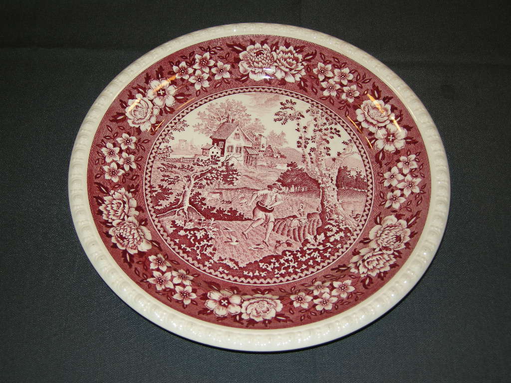 Villeroy & Boch Rusticana rood dinerbord