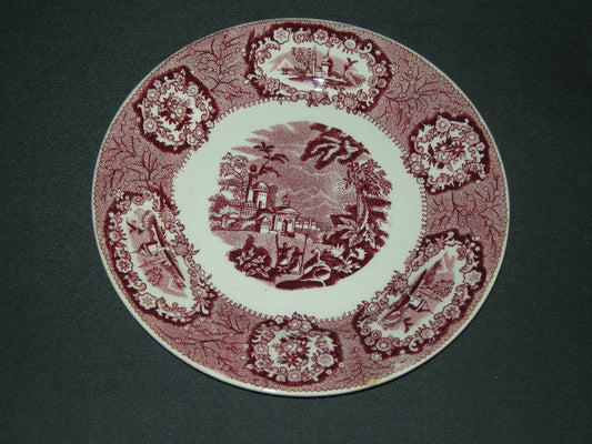 Petrus Regout Oriental rood dinerbord