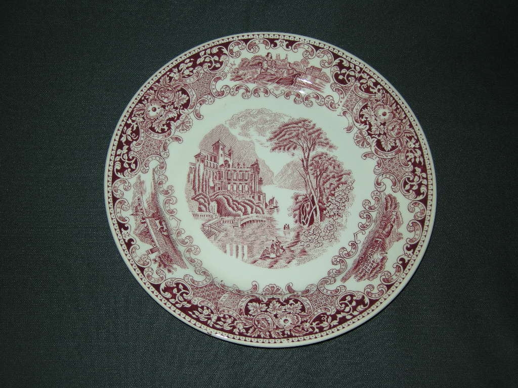 Petrus Regout Castillo rood dinerbord