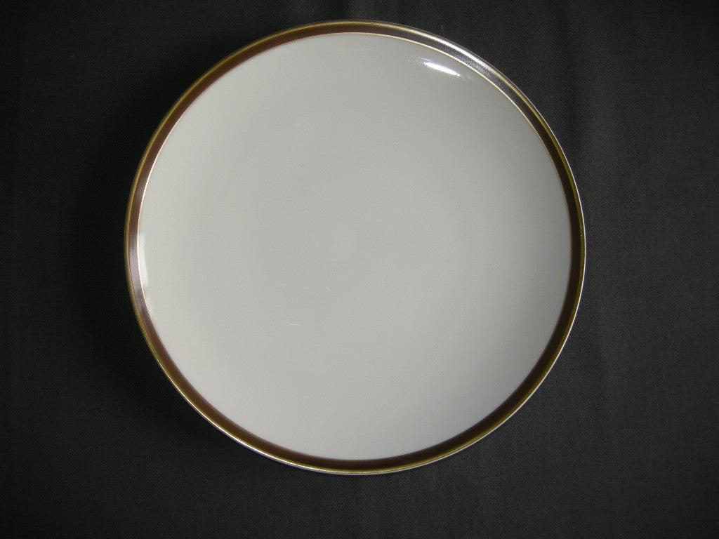 Thomas Medaillon bruin - goudkleurige decorrand dinerbord