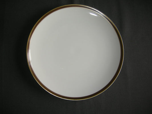 Thomas Medaillon bruin - goudkleurige decorrand dinerbord