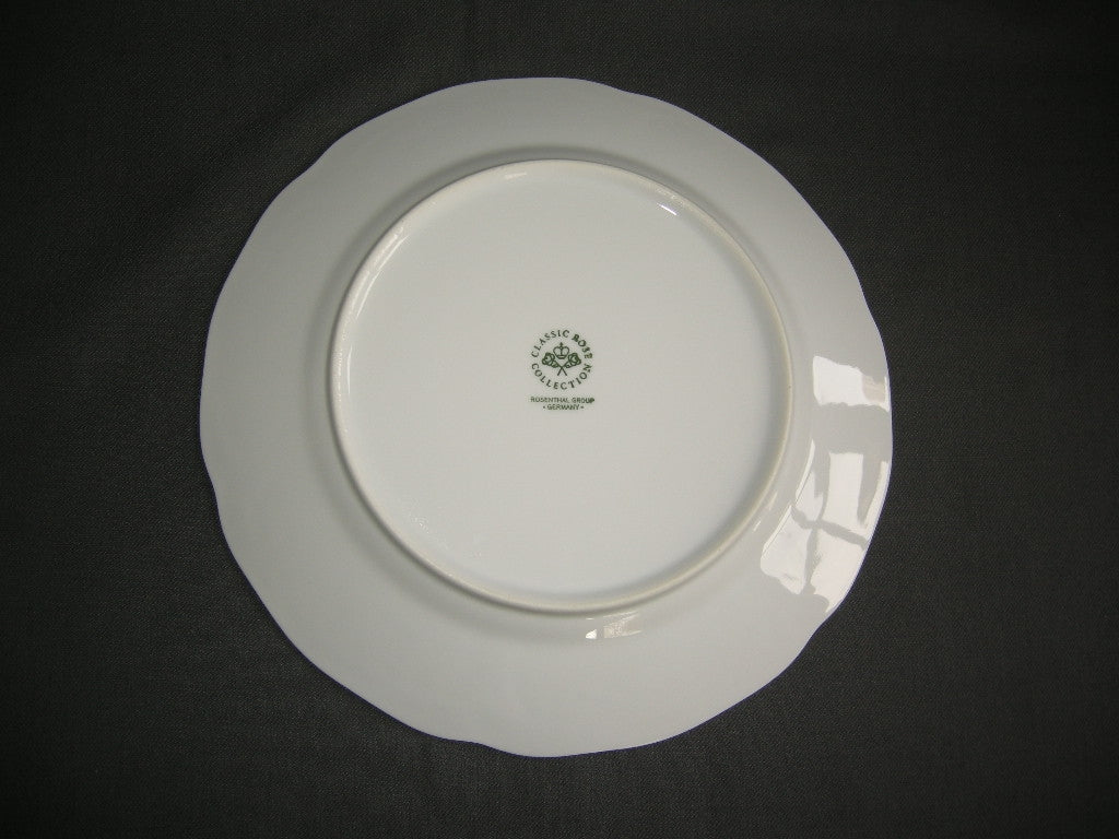 Rosenthal Sanssouci spierwit met blauw / grijze bloemetjes dinerbord