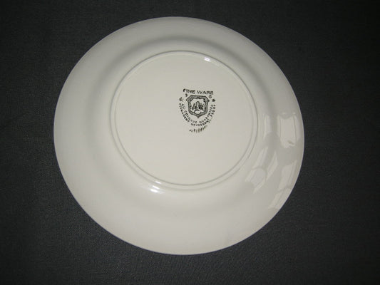 Fine Ware wit - blauw dinerborden