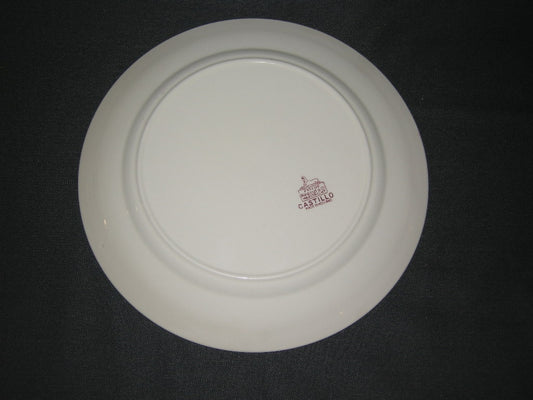 Petrus Regout Castillo rood dinerbord