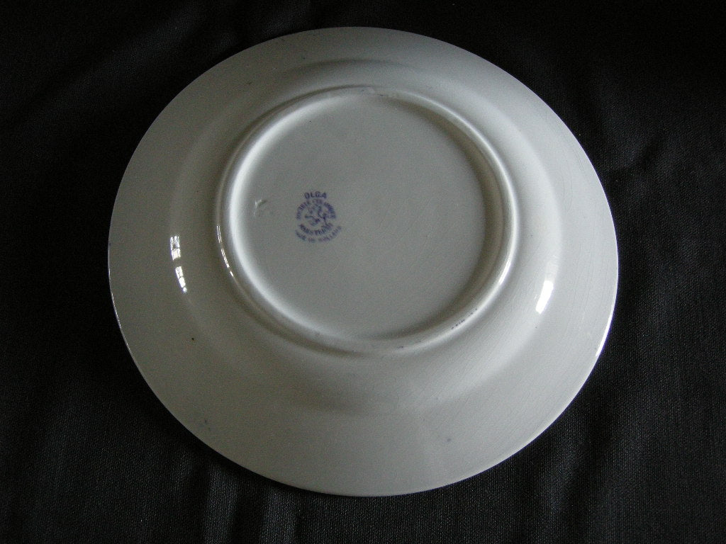Societe Ceramique Olga paars dinerbord