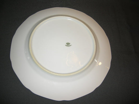 RKG wit bloemetjes goud dinerbord