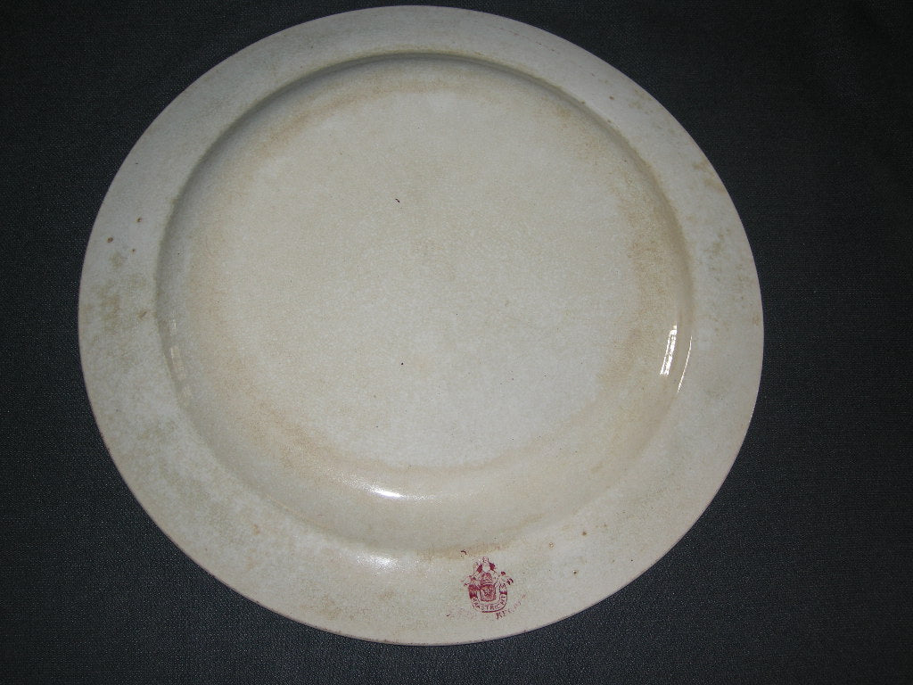 Petrus Regout Oriental rood dinerbord