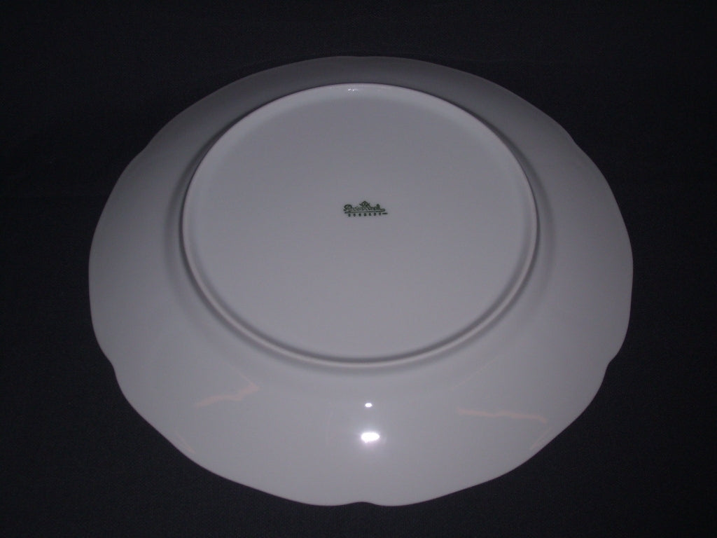 Rosenthal Sanssouci spierwit met bruin/rose roos soepbord