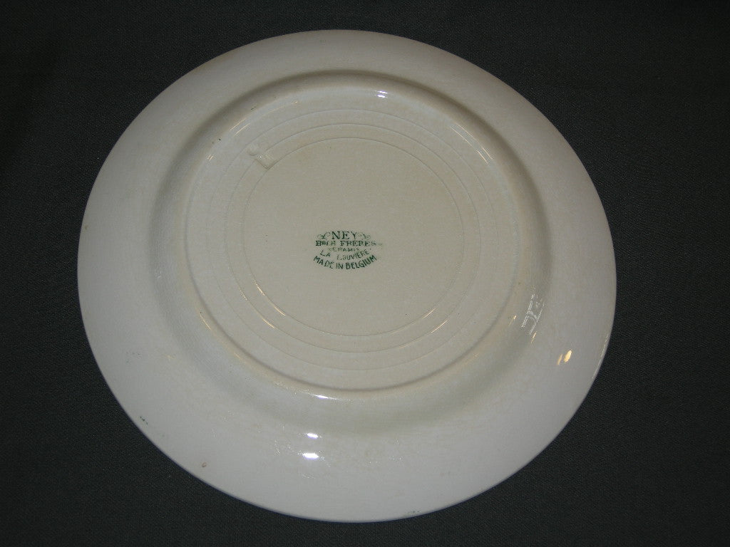 Boch Freres Keramis Ney dinerbord met verkleuring