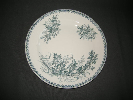 Societe Ceramique Chardon petrol dinerbord