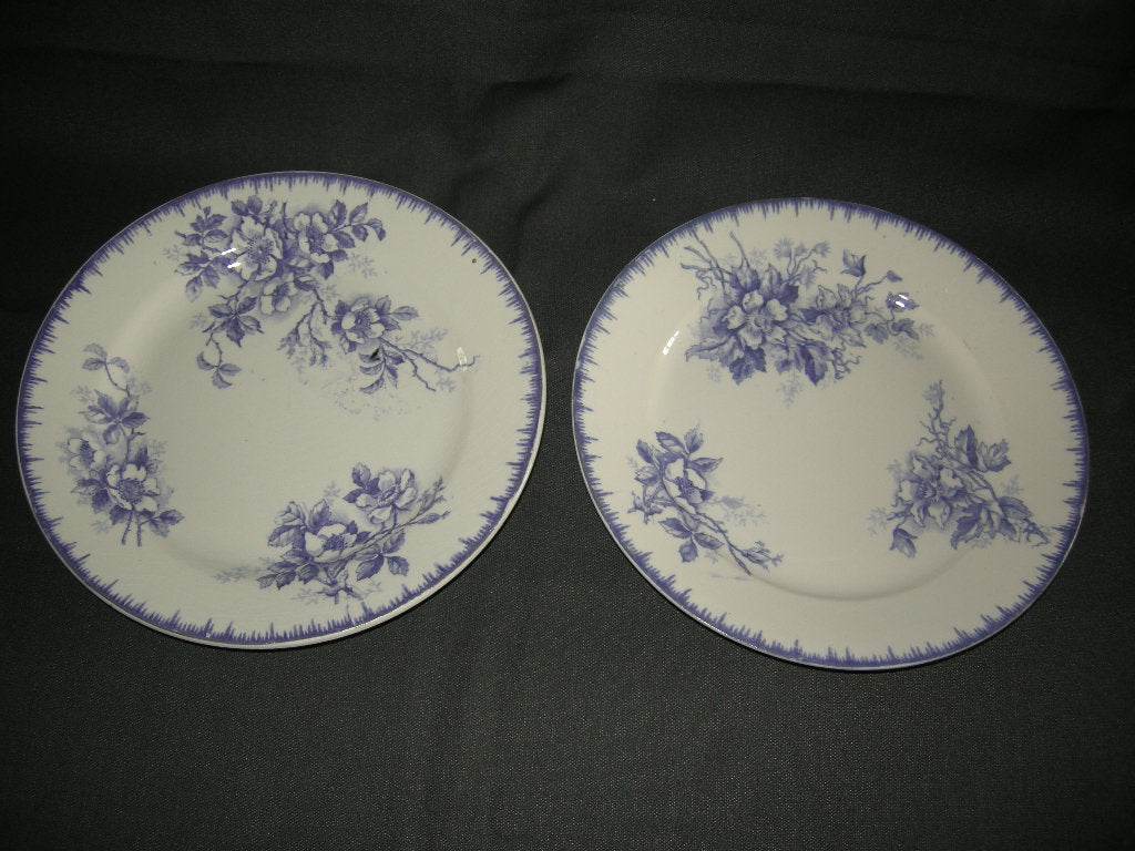 Societe Ceramique Olga paars dinerbord