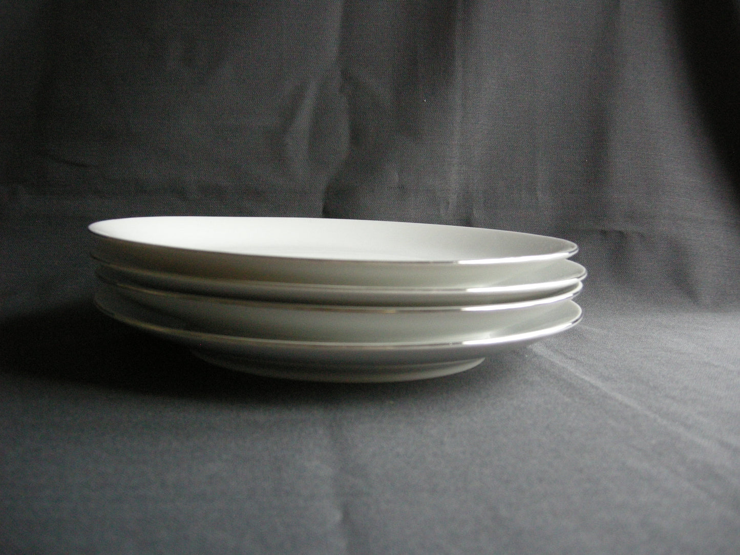 Bohemia wit - zilver dinerborden