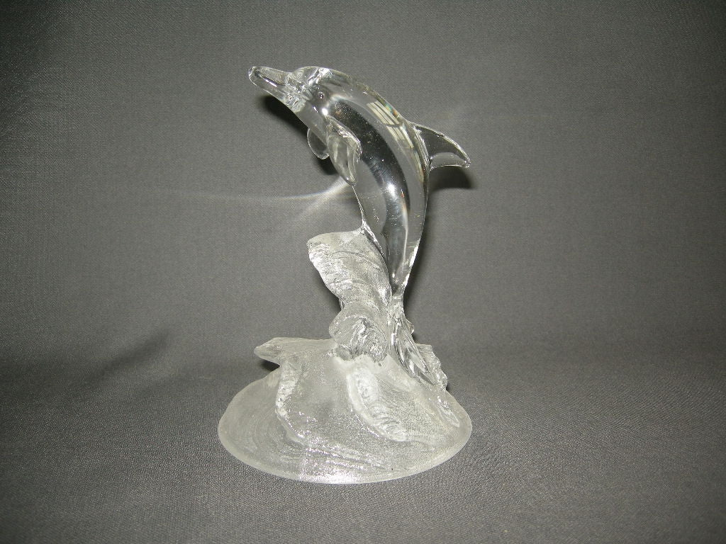 Kristal d'Arques dierenfiguren dolfijn