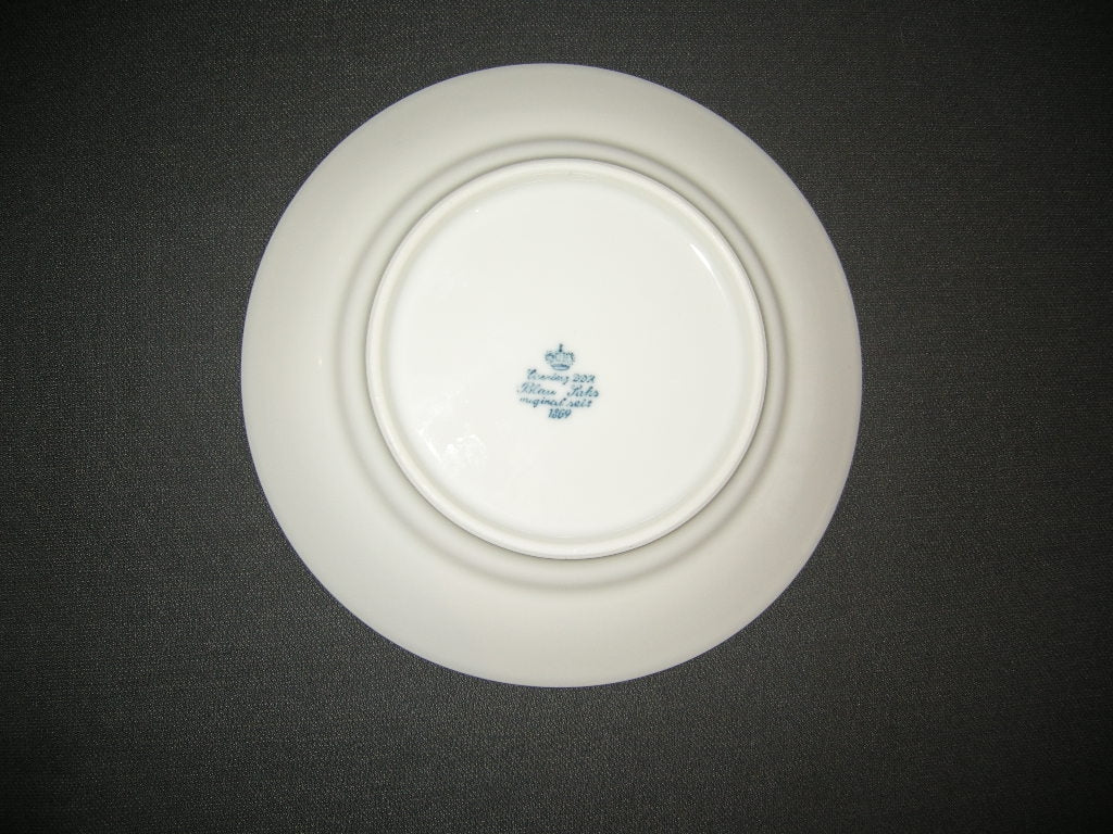 Jäger Blau Saks dessertbord / gebaksbordje
