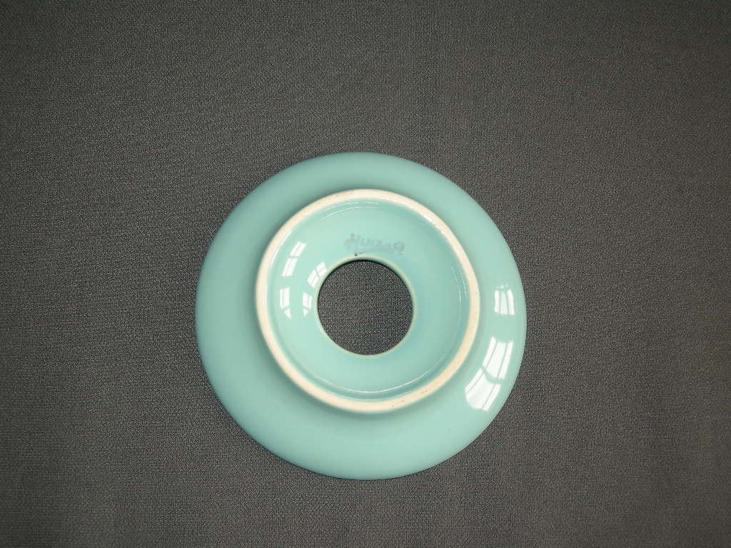 Huizen pastel aqua eierring