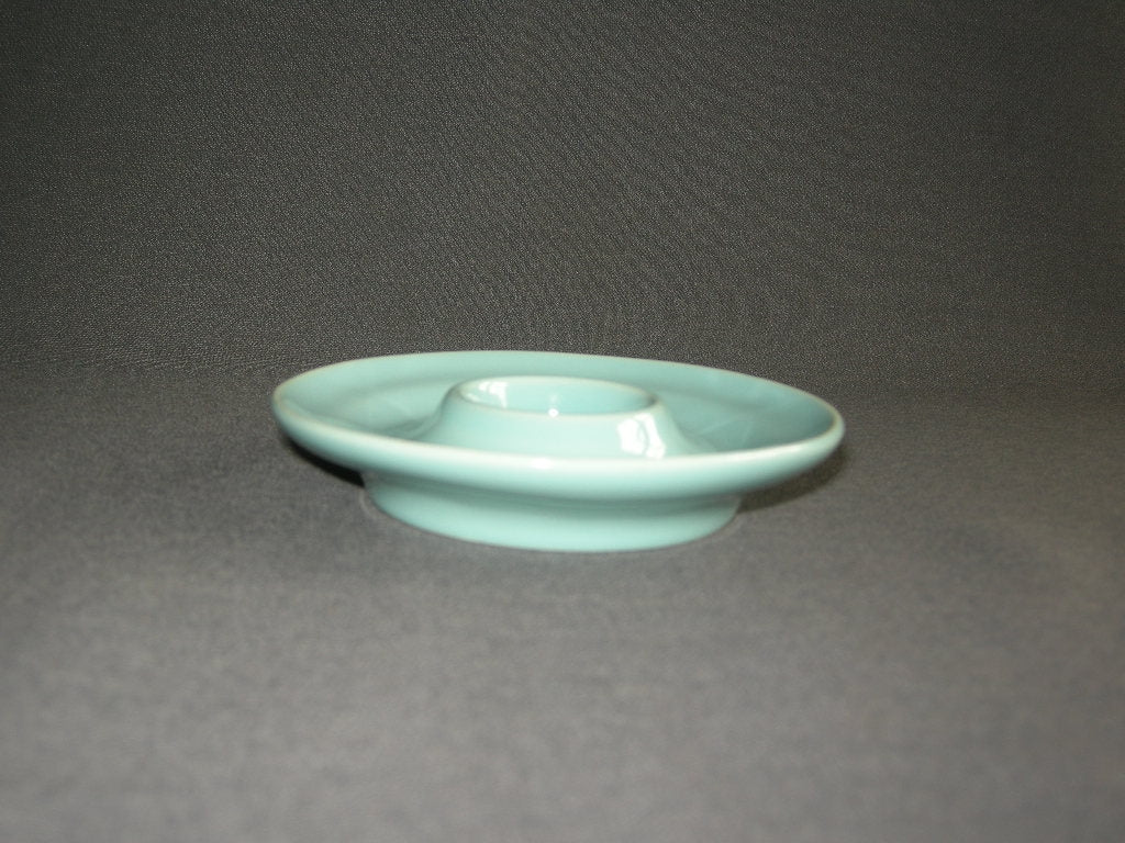 Huizen pastel aqua eierring