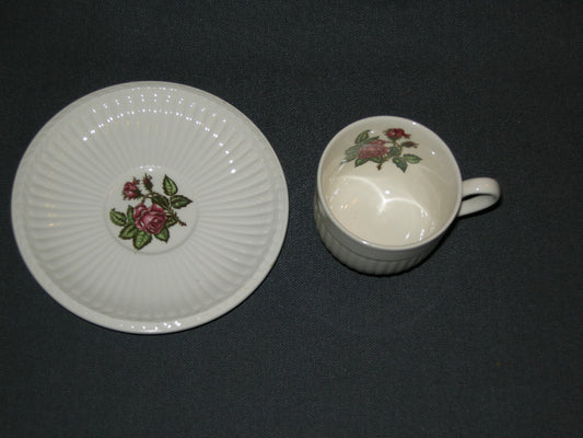 Wedgwood Moss Rose espresso kop en schotel
