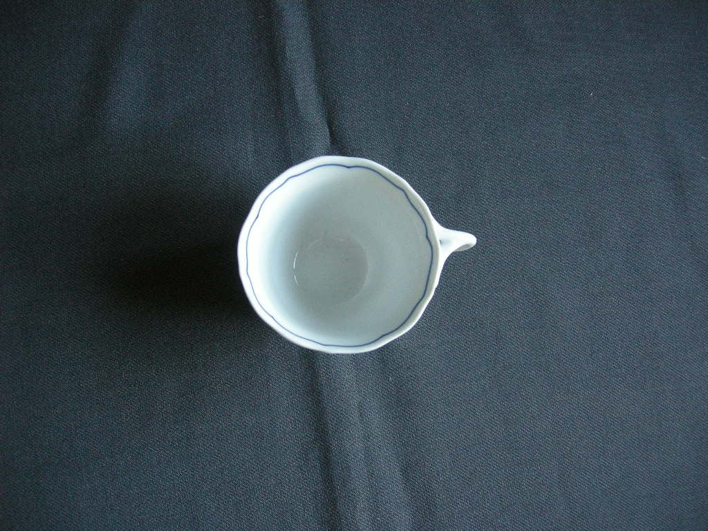 Hütschenreuther Blau Zwiebelmuster espressokopje