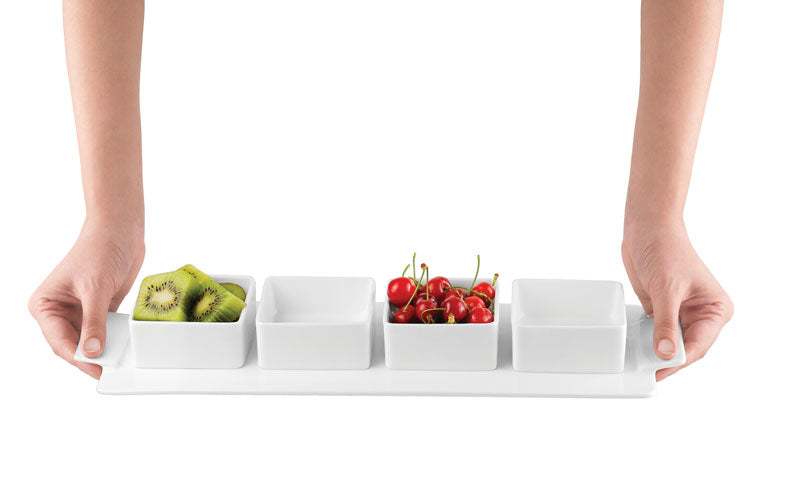 YONG Fest  Serveerset 5-delig  40,5 x 14 x H 1 cm