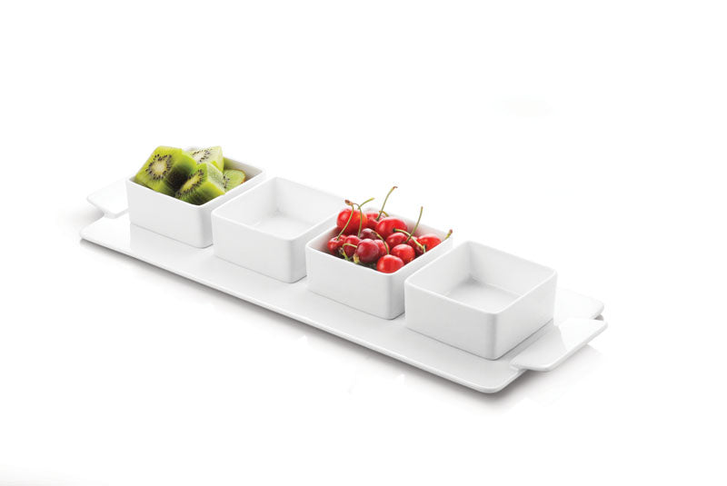 YONG Fest  Serveerset 5-delig  40,5 x 14 x H 1 cm