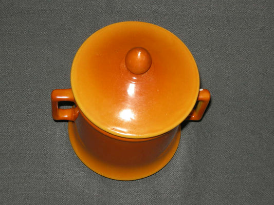 Petrus Regout parafeu oranje 001. filter + deksel