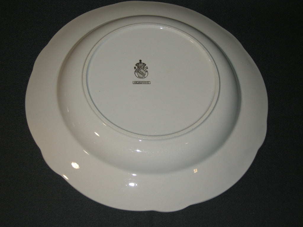 Luneville Beauvais ronde diepere schaal