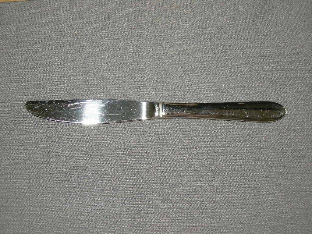 Gero Zilmeta model 718 puntfilet fruitmesjes 15,5 cm. in houten kistje
