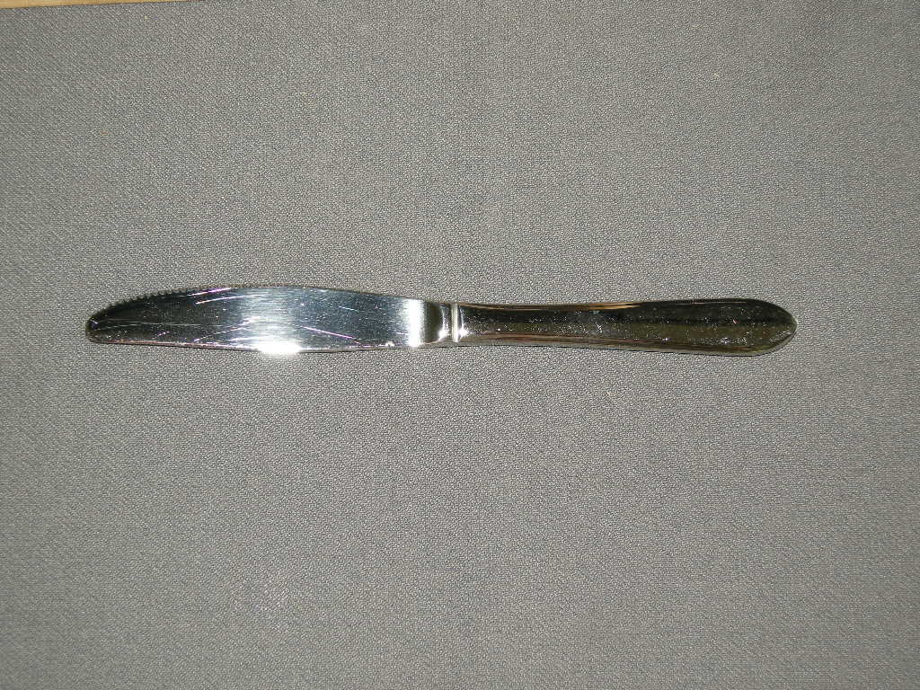 Gero Zilmeta model 718 puntfilet fruitmesjes 15,5 cm. in houten kistje