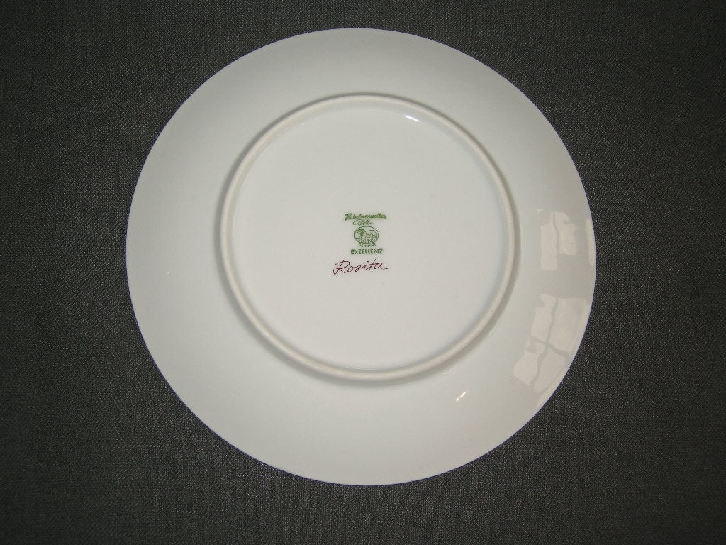 Hütschenreuther Exzellenz Rosita gebaksbordje O17 cm.