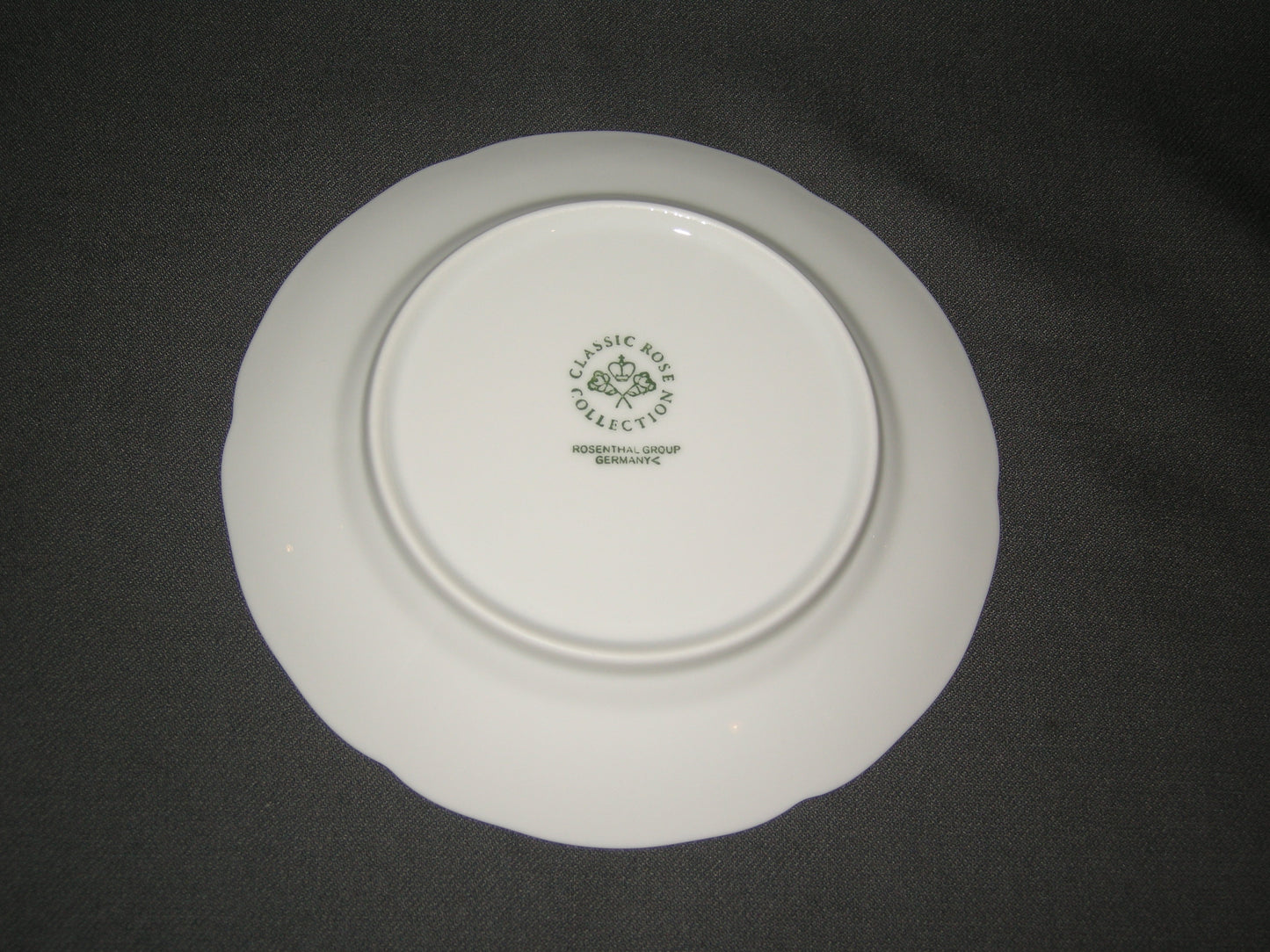 Rosenthal Sanssouci spierwit rose pioenroos gebaksbordje
