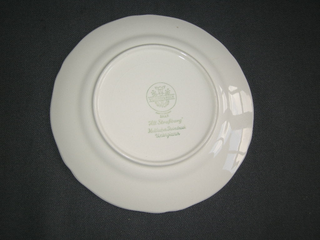 Villeroy & Boch Alt Strassburg nieuw stempel gebaksbordje