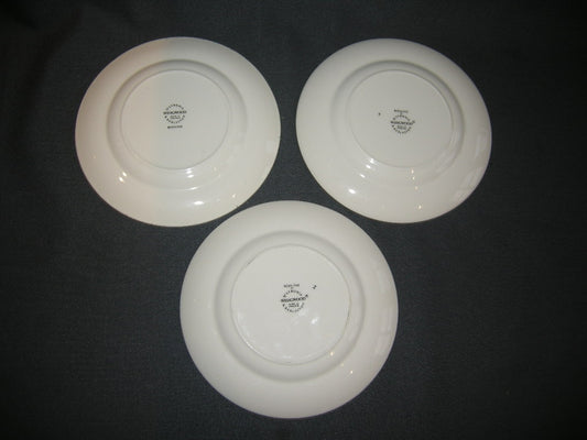 Wedgwood Rosalind gebaksbordjes O16 cm. spikkeltjes