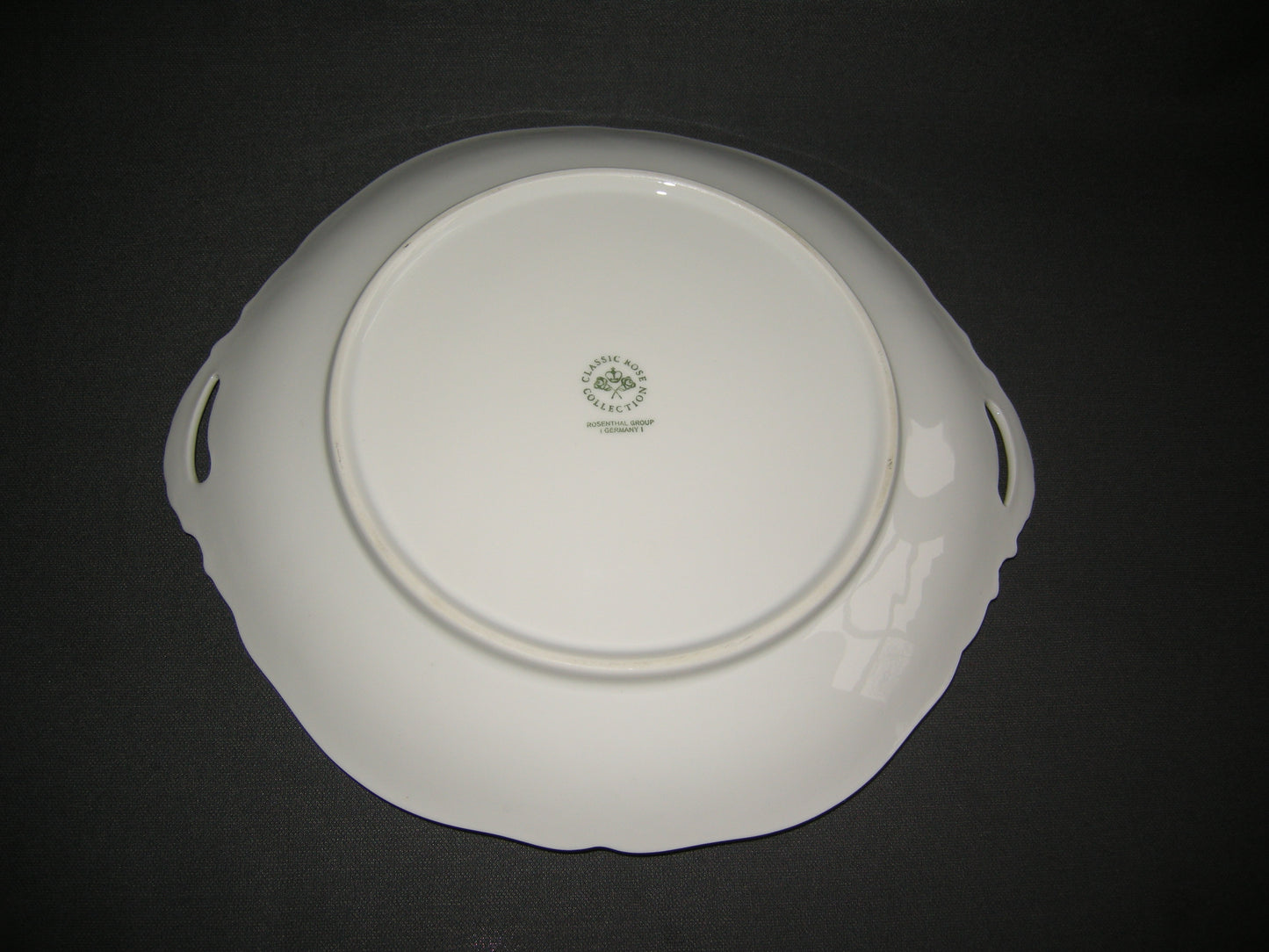 Rosenthal Sanssouci spierwit rose pioenroos gebaksschaal