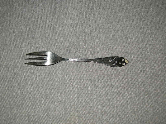 Gero verzilverd model 635 Oud Hollandsch gebaksvorkje 12 cm.