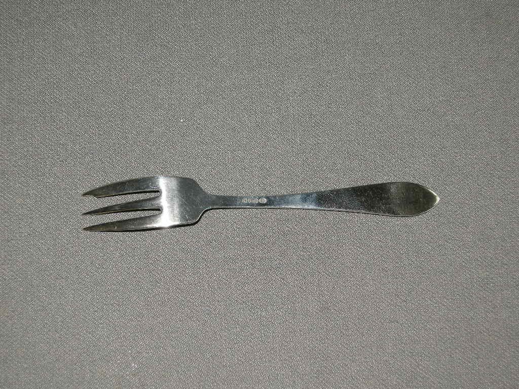 Gero verzilverd model 618 puntfilet gebaksvorkje