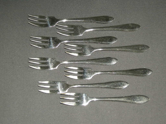 Gero Zilmeta model 718 puntfilet gebaksvorkjes 12 cm.
