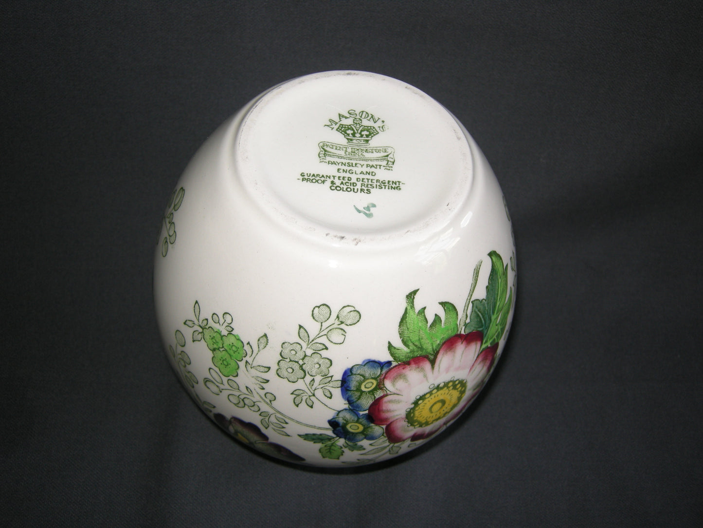 Mason's Paynsley green gemberpot